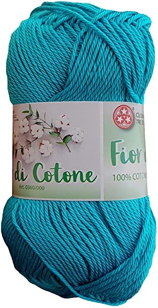 Fior di cotone filo per uncinetto 100% cotone - Merceria online - Al  Foderame